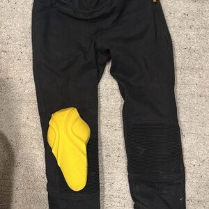 Motogirl Kevlar motorcycle leggings with Knee Pads
